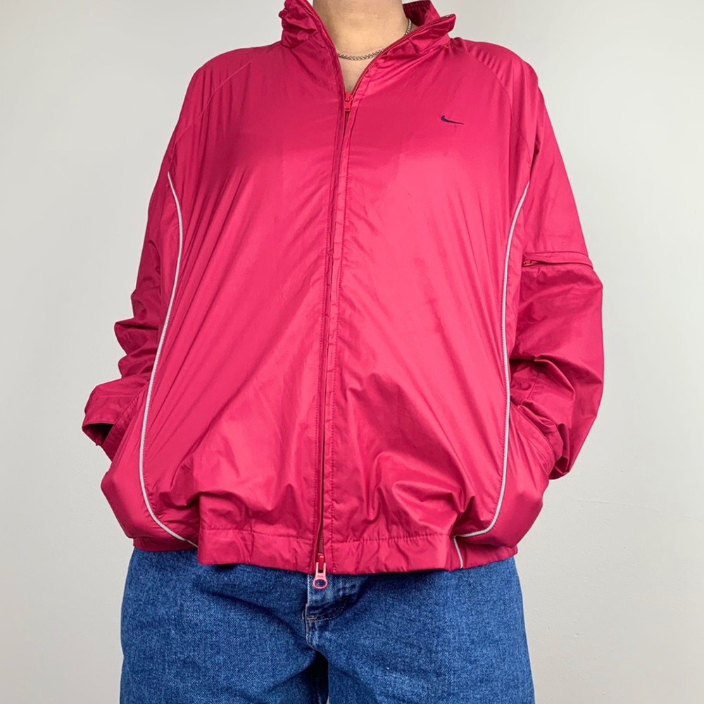 Magenta Nike jacket